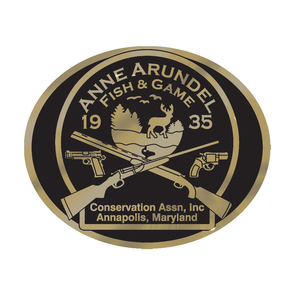 Anne Arundel Fish & Game Association Belt Buckle