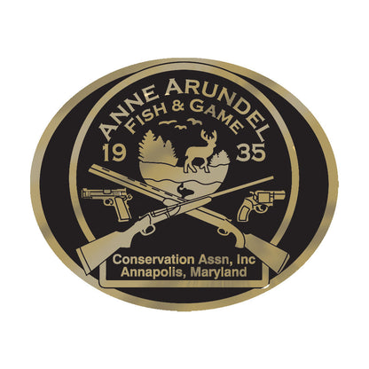 Anne Arundel Fish & Game Association Belt Buckle