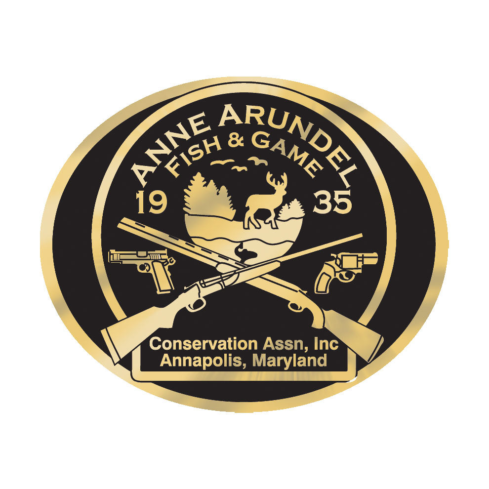 Anne Arundel Fish & Game Association Belt Buckle