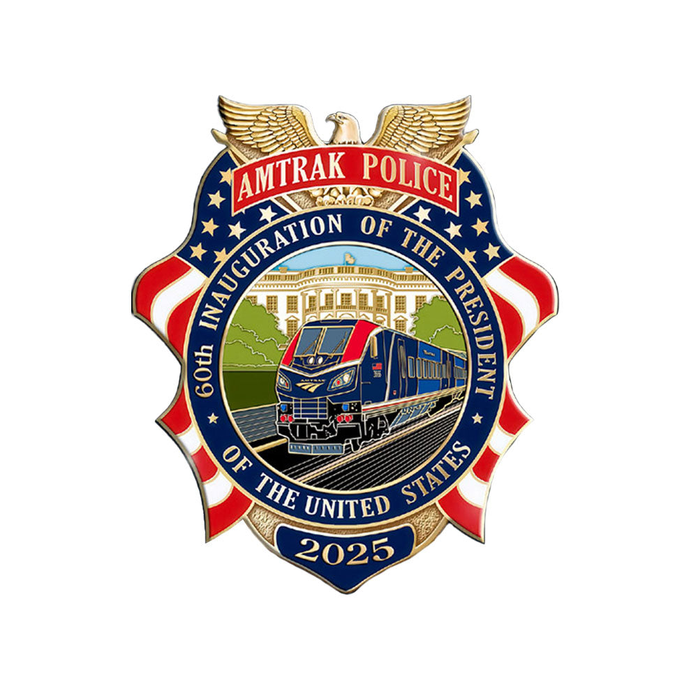 AMTRAK Police 60th Inauguration of the President Commemorative Badge