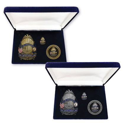 Arlington County PD 9-11 Anniversary Badge Set