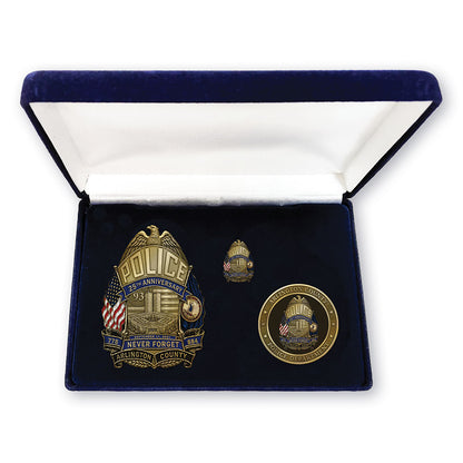 Arlington County PD 9-11 Anniversary Badge Set