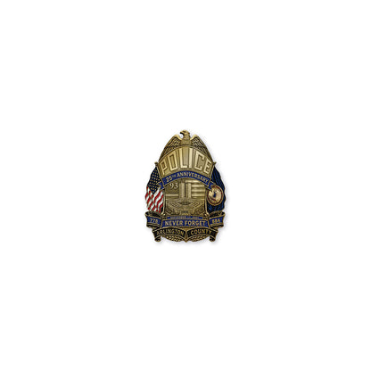 Arlington County PD 9-11 Anniversary Badge Set