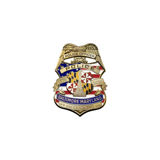 Baltimore Police Department America's 250th Birthday Pin