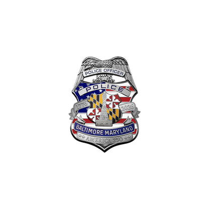 Baltimore Police Department America's 250th Birthday Pin