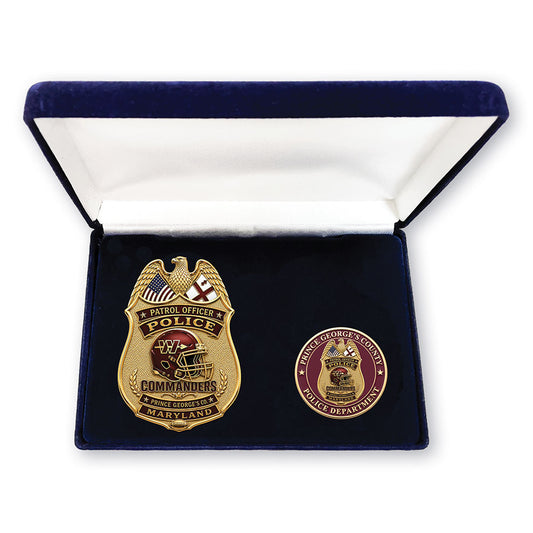 Prince Georges County PD Commanders Badge Set