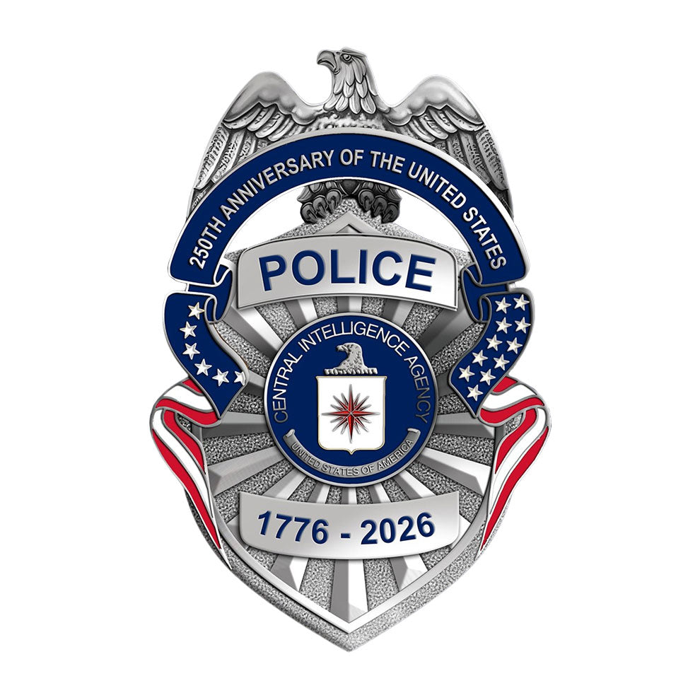 CIA Police 250th Anniversary of America Badge