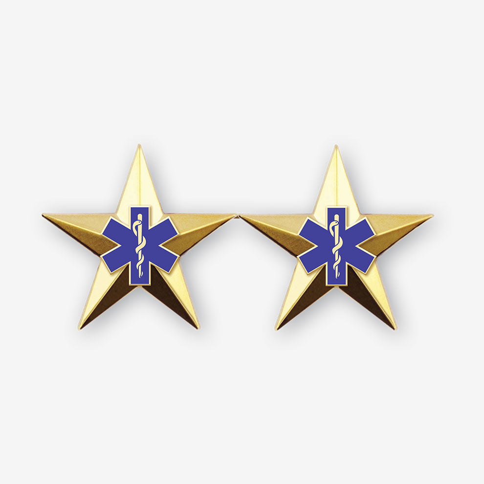 Emergency Medical Services Two Star Rank Insignia - Pair – Collinson ...