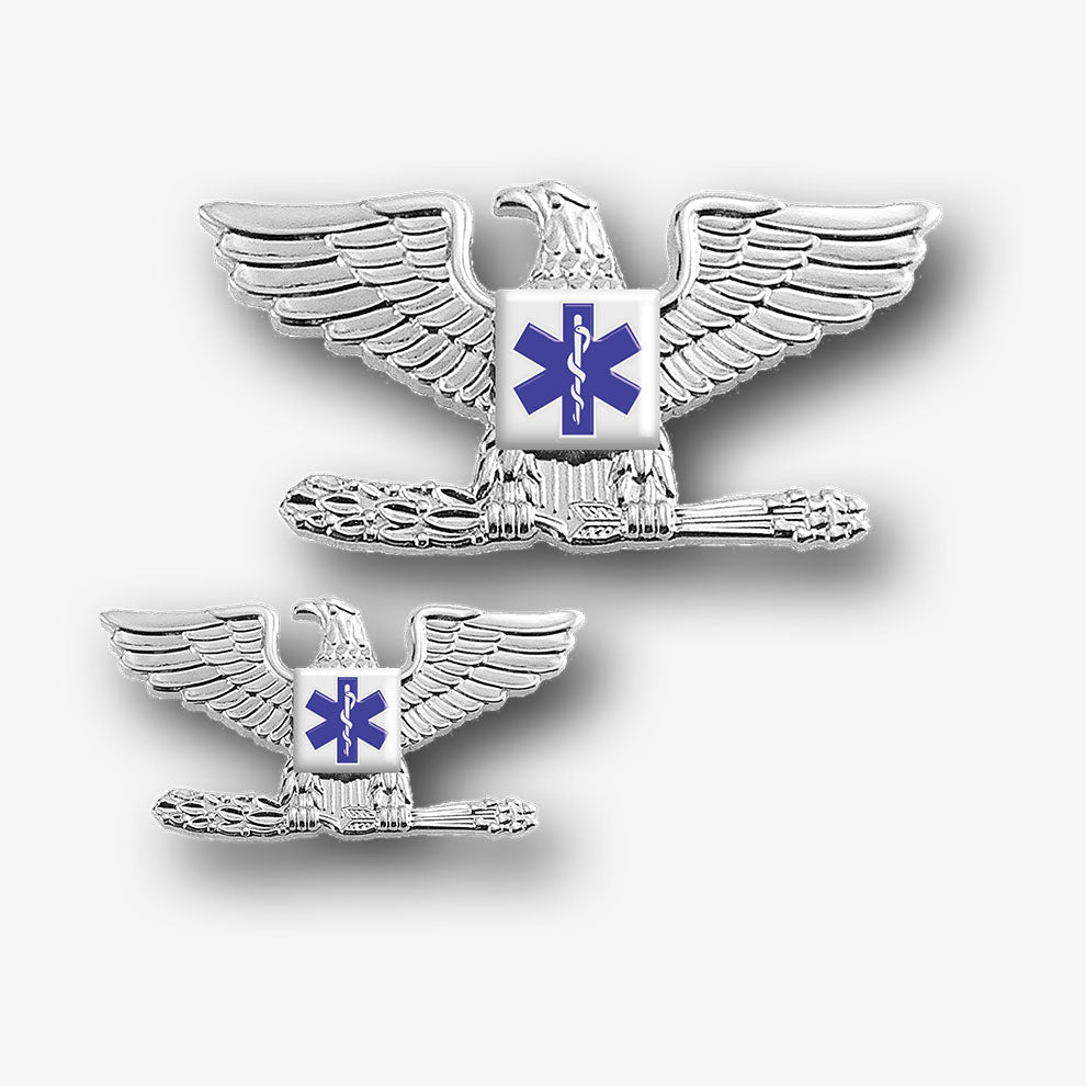 Ems Ranks Emergency Medical Services Eagle Rank Insignia - Left and Right Facing ...