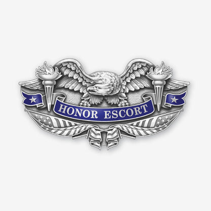 Double Torch Honor Escort Insignia