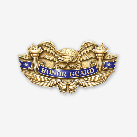 Double Torch Honor Guard Insignia