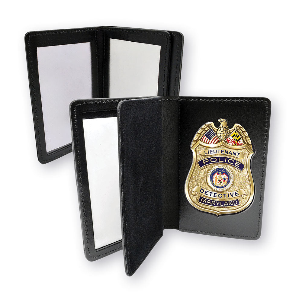 Maryland Department of Public Safety Double ID Window Wallet