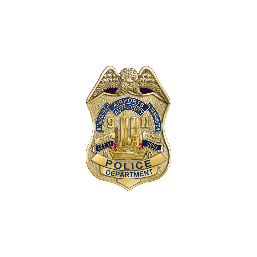 MWAA September 11th 25th Anniversary Police Pin