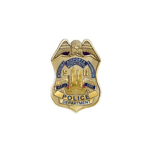 MWAA September 11th 25th Anniversary Police Pin