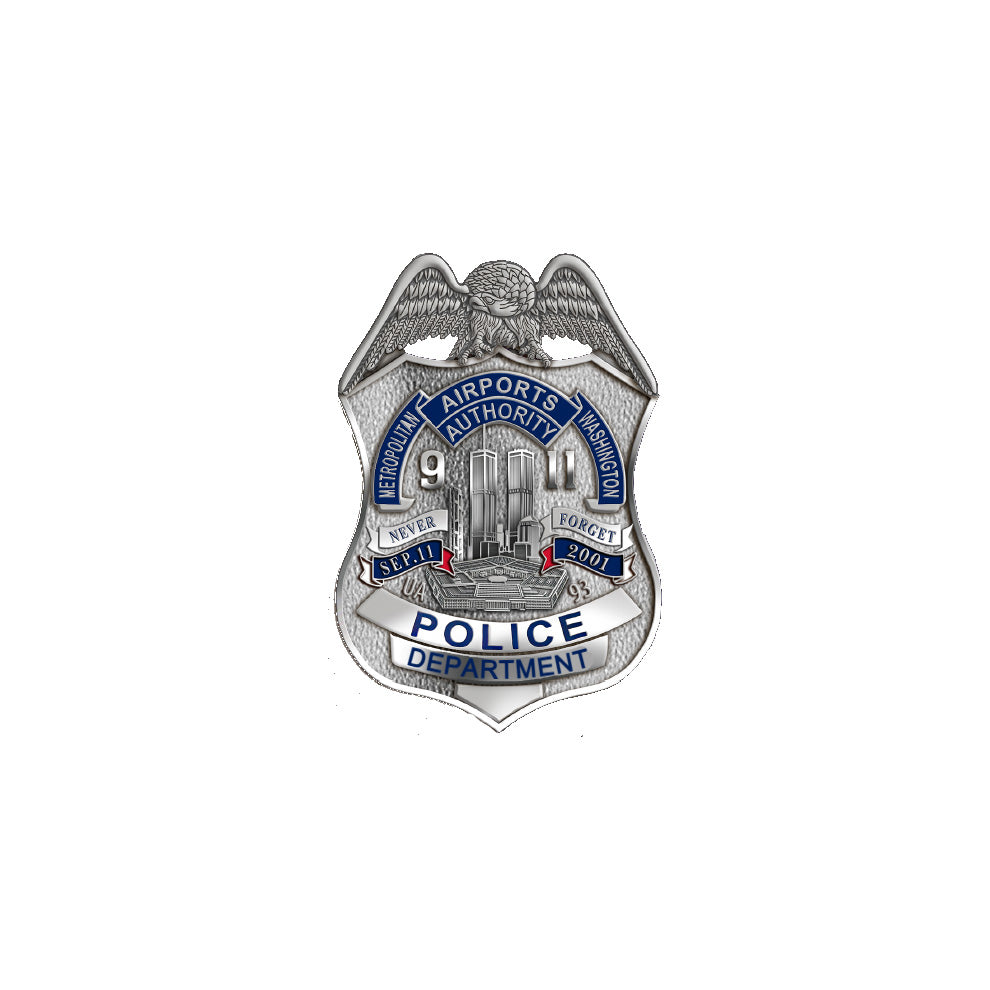 MWAA September 11th 25th Anniversary Police Pin