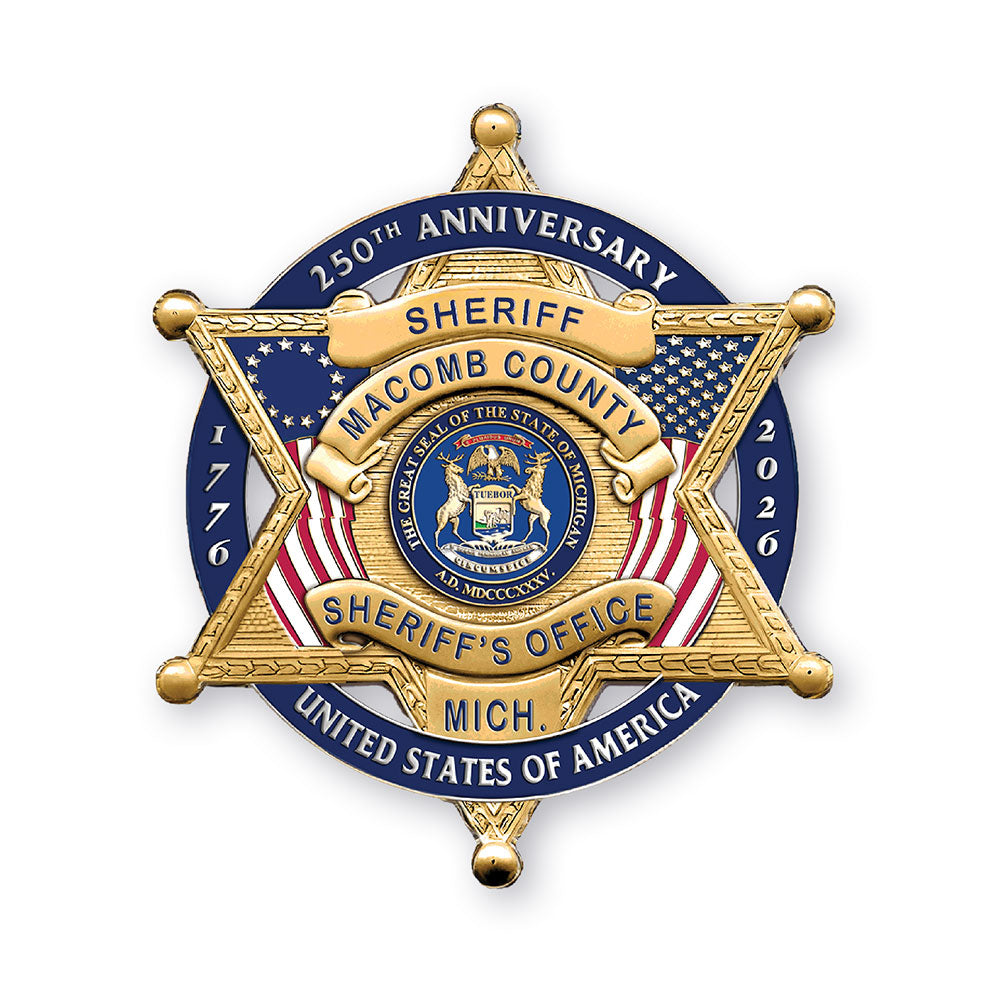 Macomb County – United States 250th Anniversary Badge