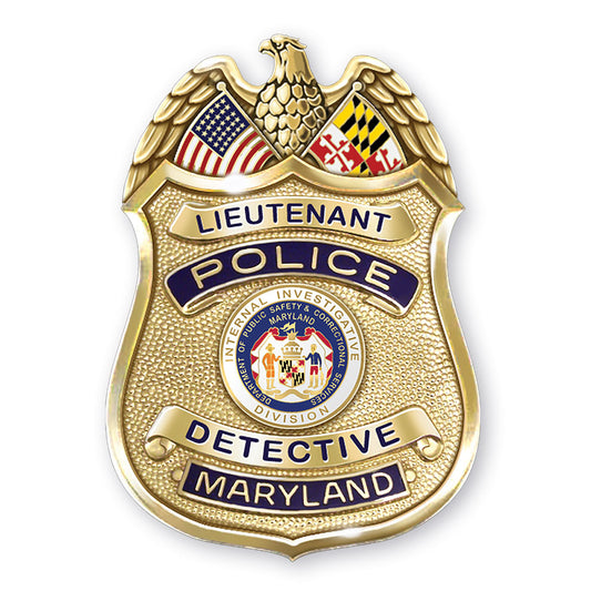 Maryland Department of Public Safety and Correctional Services Detective Badge