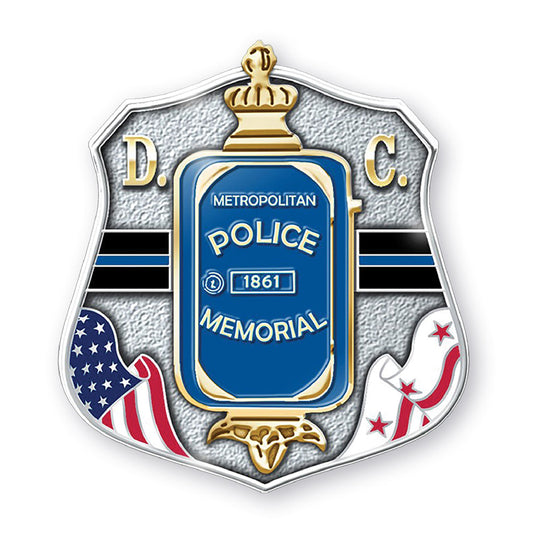 DC Metropolitan Police Department Memorial Badge