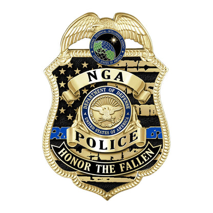 NGA Police Week Badge, Coin, and Pin Set