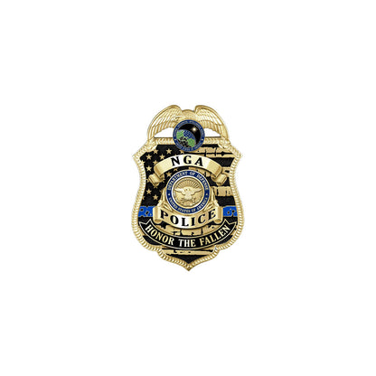 NGA Police Week Badge, Coin, and Pin Set