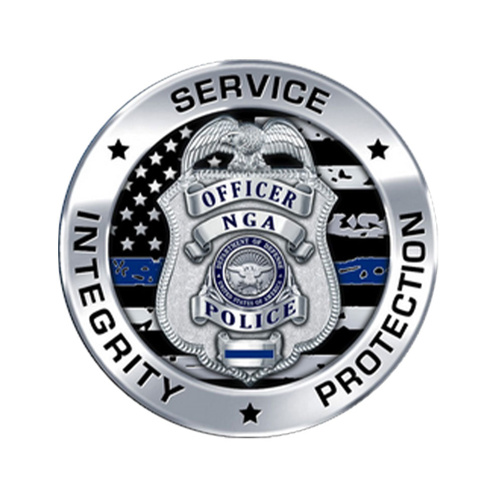 National Geospatial Intelligence Agency Police Operations Coin