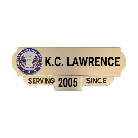 Series 4R Name Plate with Service Attachment