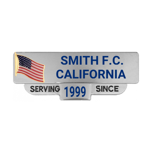 Series 4 Name Plate with Service Attachment