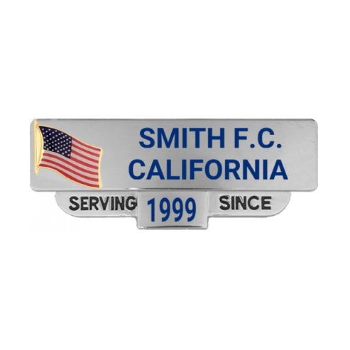 Series 4 Name Plate with Service Attachment – Collinson Enterprises