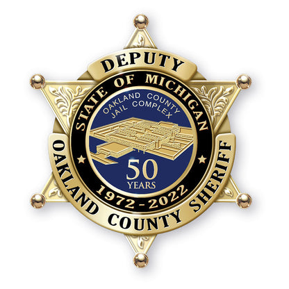 Oakland County Sheriffs 50 Year Commemorative Badge
