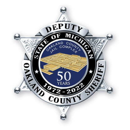 Oakland County Sheriffs 50 Year Commemorative Badge