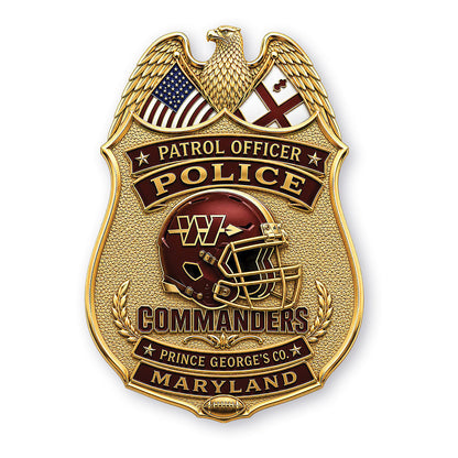 Prince Georges County PD Commanders Badge Set