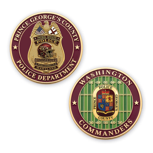 Prince Georges County PD Commanders Coin