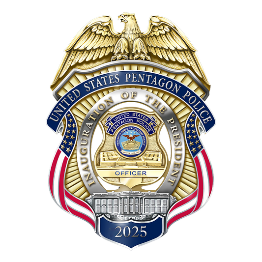 Pentagon Police 2025 Inauguration Badge