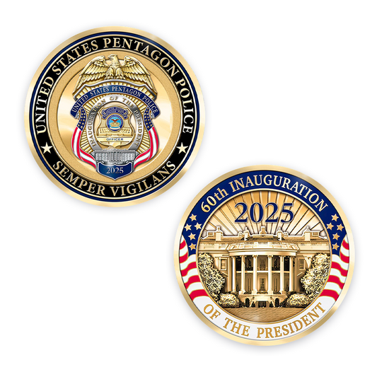Pentagon Police 2025 Inauguration Coin