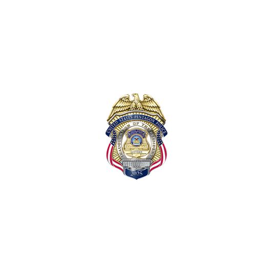 Pentagon Police 2025 Inauguration Mini Badge Lapel Pin