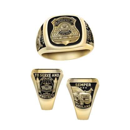Pentagon Police Ring