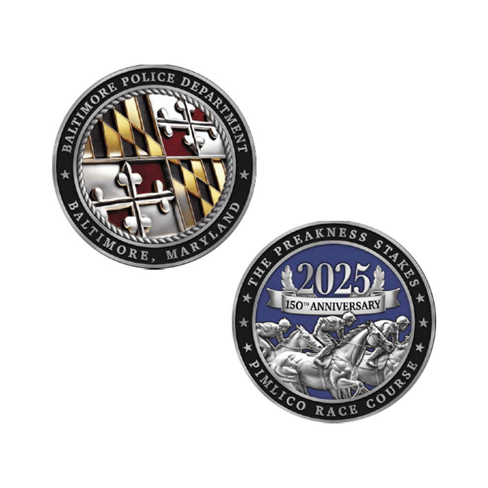 Baltimore Police 150th Running of the Preakness Coin