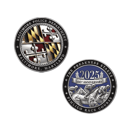 Baltimore Police 150th Running of the Preakness Coin