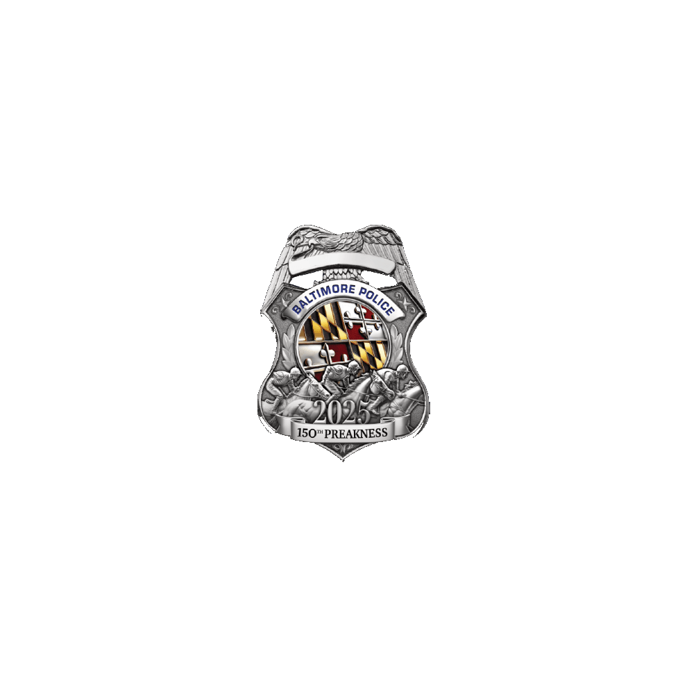 Baltimore Police 150th Running of the Preakness Lapel Pin
