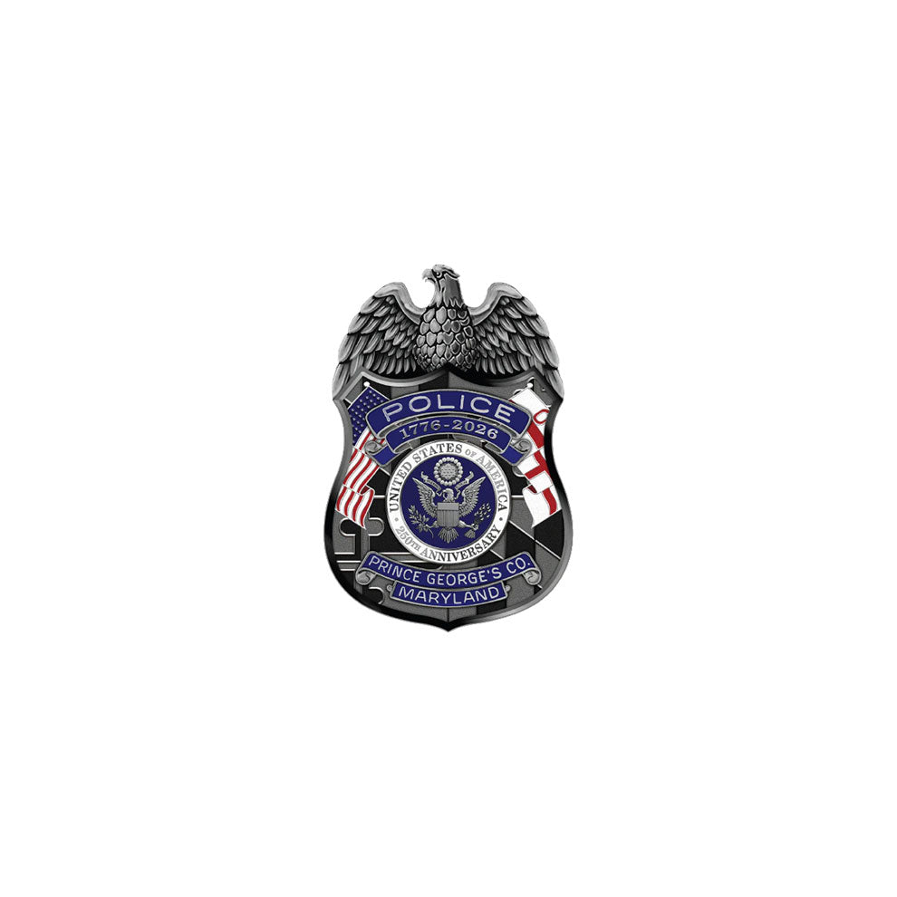 Prince George's County Police America's 250th Anniversary Pin