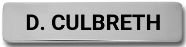 Series 2 Name Plate
