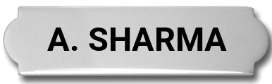 Series 4R Name Plate