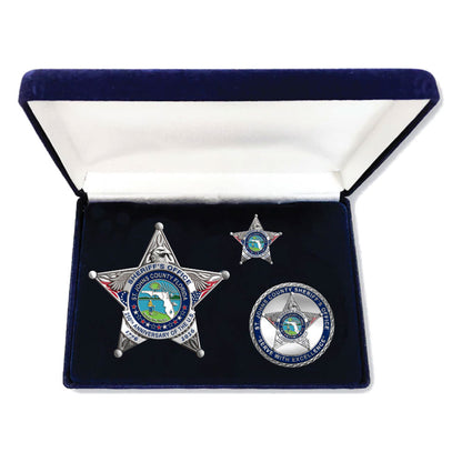 St. Johns County Sheriff's Office - America's 250th Birthday Badge Set