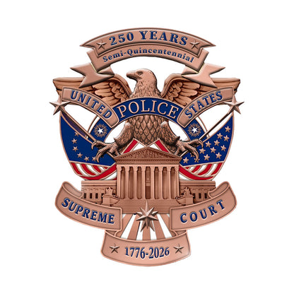Supreme Court 250th Anniversary of US Badge, Coin and Pin Set
