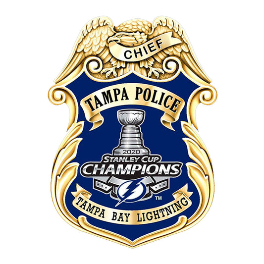 Tampa PD - Tampa Bay Lightning Tribute Badge