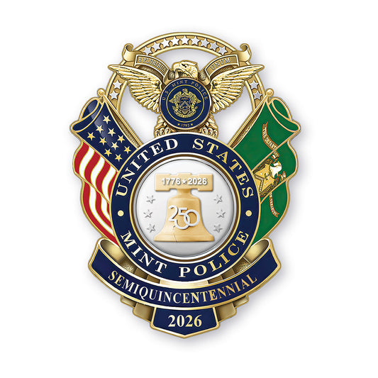 US Mint Police 250th Anniversary Badge