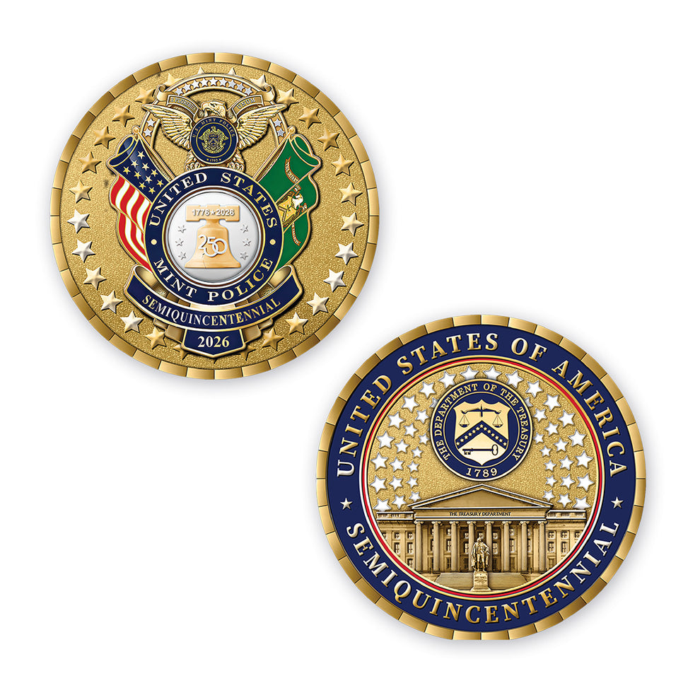 US Mint Police 250th Anniversary Badge Set