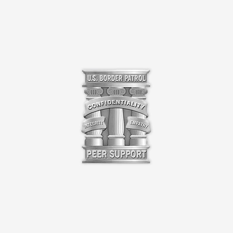 United States Border Patrol Peer Support Pin