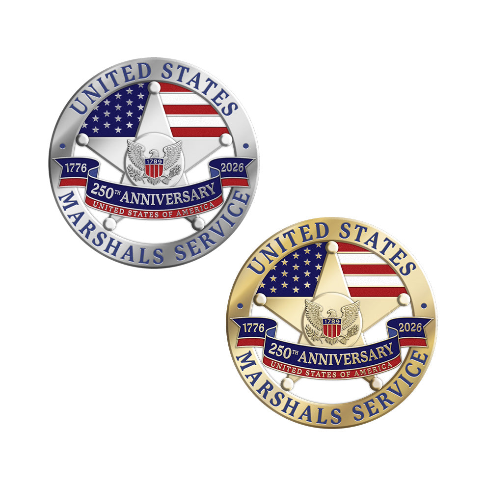 USMS 250th Anniversary of America Coin for Retirees