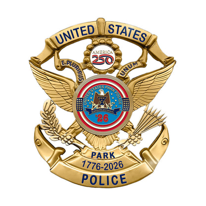 USPP 250th Anniversary of the United States Badge with Deluxe Presentation Box